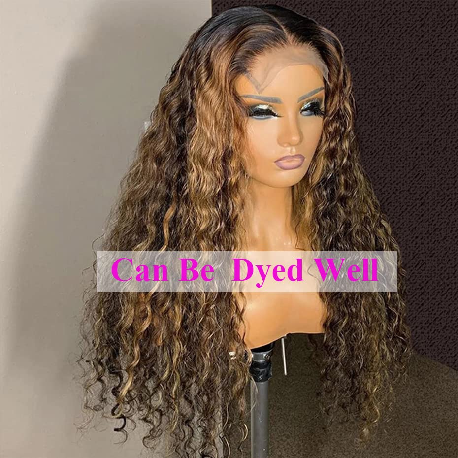Blackbeautyhair 5x5 Lace Closure Human Hair Wigs Water Wave Lace Wigs