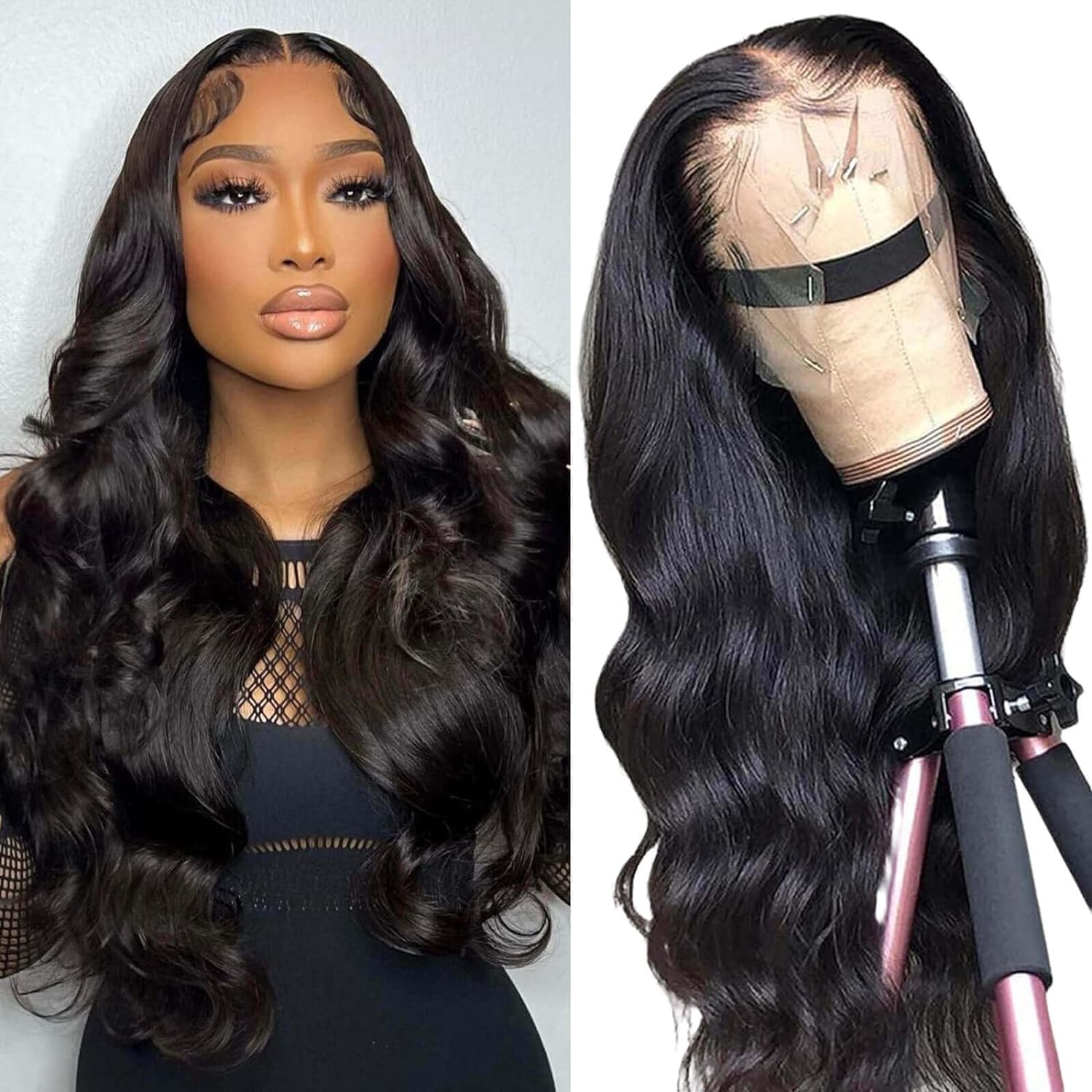 22 HD Lace 13x6 Body Wave Wig - Wow African