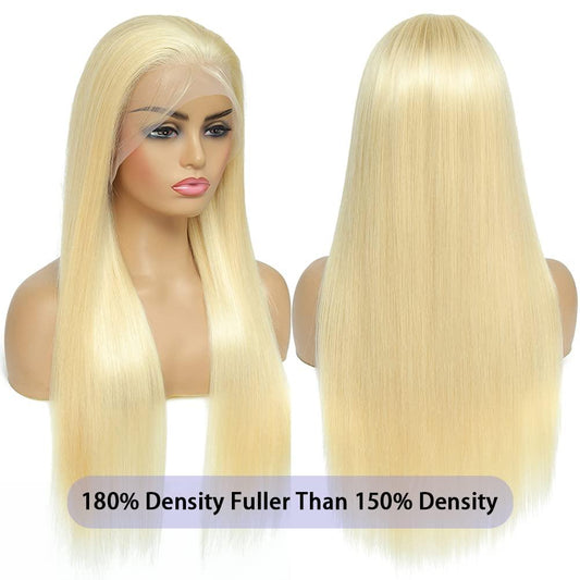 Emilyhair TT613 ST 613 Blonde Color Straight 13 X 4 Transparent Lace Frontal Wigs 16inch