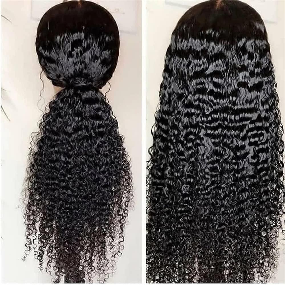 Emilyhair TTNC DEEP Deep Wave 13x4 Lace Frontal 150% Density Human Hair Wig 38inches