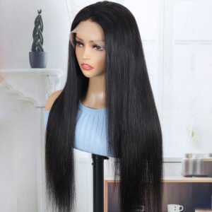 Black Beauty Hair 13X4 Straight Lace Front Wig
